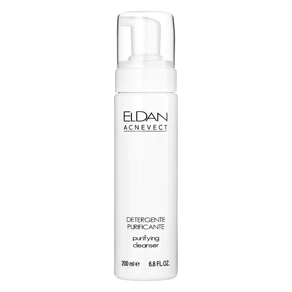 Очищающая пенка для умывания для жирной и проблемной кожи Purifying Cleancer ELDAN Cosmetics 200 мл