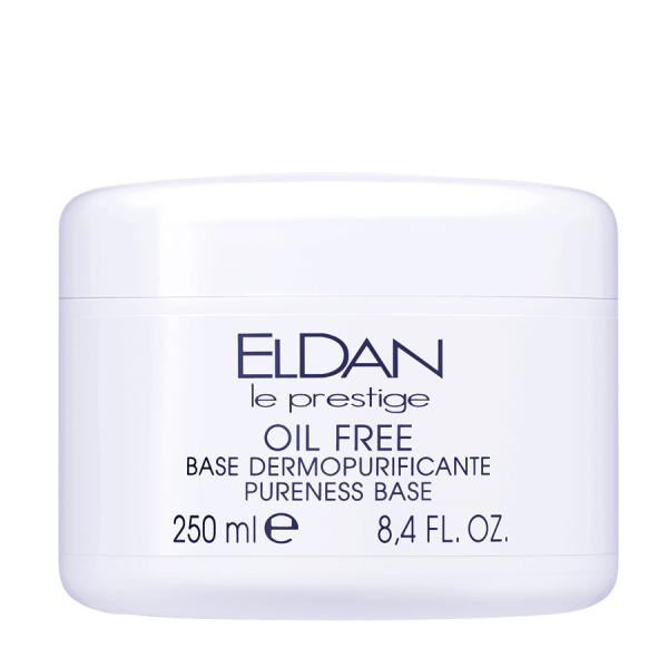 Увлажняющий крем-гель для жирной кожи Oil free pureness base ELDAN Cosmetics 250 мл Увлажняющий крем-гель для жирной кожи Oil free pureness base ELDAN Cosmetics 250 мл