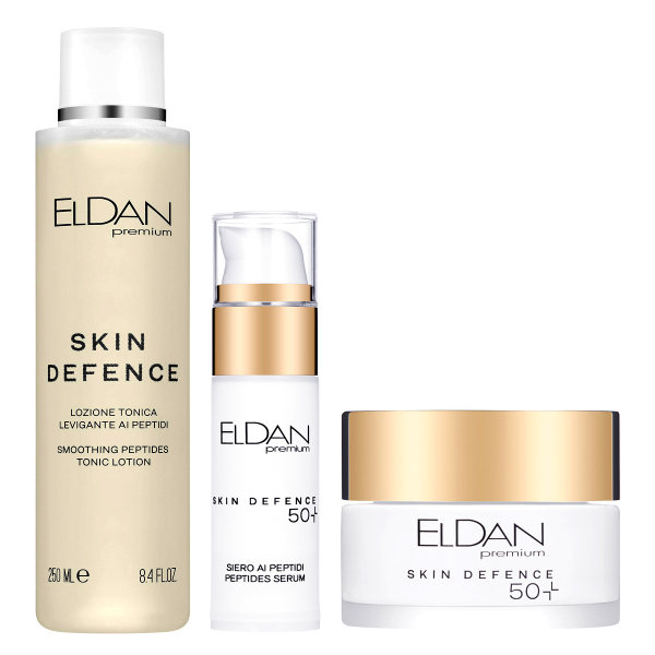 Набор Пептидный 50+ (крем + сыворотка + тоник) ELDAN Cosmetics 50 / 30 / 250 мл