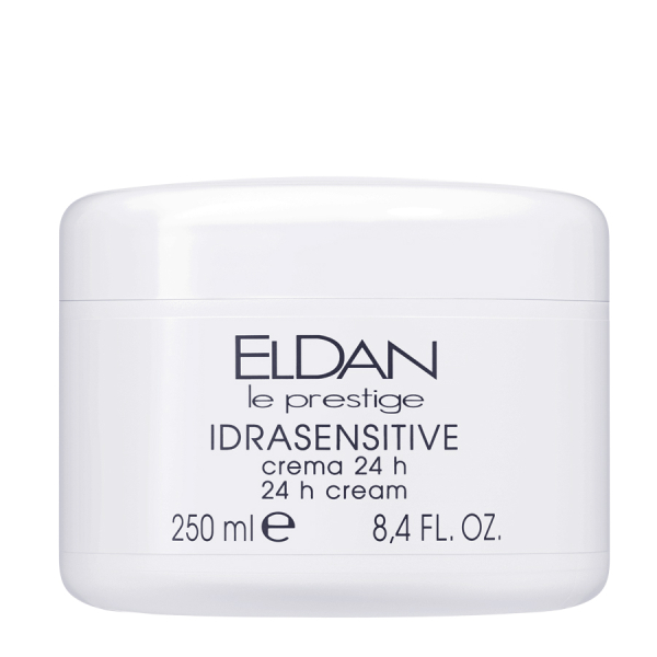 Крем для чувствительной кожи Увлажняющий 24 часа Idrasensitive 24 hour cream ELDAN Cosmetics 250 мл