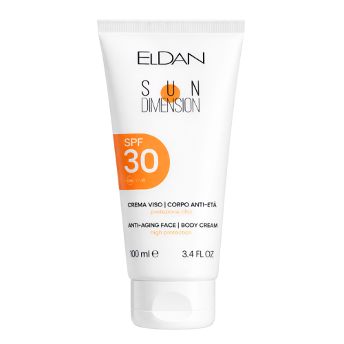 Крем солнцезащитный антивозрастной для лица и тела SPF 30 ELDAN Cosmetics 100 мл