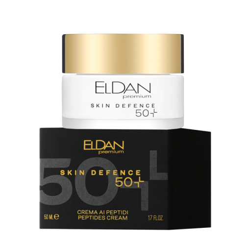 Пептидный крем антивозрастной 50+ Premium Pepto Skin Defence ELDAN Cosmetics 50 мл