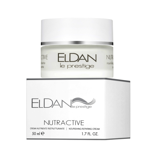 Питательный крем с рисовыми протеинами Nutriactive nourishing reparing cream ELDAN Cosmetics 50 мл